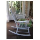 Wooden Rocking Chair w/cushion Wooden Rocking Chair w/cushion