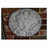 Frog Wall Plaque Frog Wall Plaque