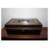 Vintage Metal Cash Box Vintage Metal Cash Box