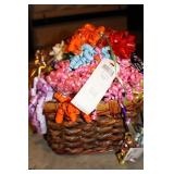 Basket full of Ribbons and bows Basket full of Ribbons and bows