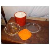 Ice Bucket / glass bowls /pie dish Ice Bucket / glass bowls /pie dish