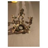 Pewter frogs (candle holder) Pewter frogs (candle holder)