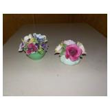 Fine Bone Chine Flowers Made in England Fine Bone Chine Flowers Made in England