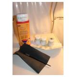 Mineral Paint/soft scented Candle mix /sandpaper Mineral Paint/soft scented Candle mix /sandpaper