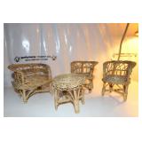 Doll wicker Furniture Doll wicker Furniture