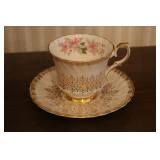 Queen Anne China Tea Cup & Saucer Queen Anne China Tea Cup & Saucer