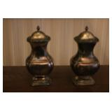 Silver Salt & Pepper Shakers Silver Salt & Pepper Shakers