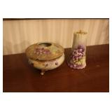 Vintage Hand Painted Pin Holders ? Vintage Hand Painted Pin Holders ?