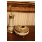 Vintage Hand Painted Pin Holders ? Vintage Hand Painted Pin Holders ?