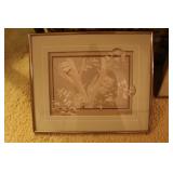 Calvin Nicholls 1238/3000 1992 Art piece Signed Calvin Nicholls 1238/3000 1992 Art piece Signed