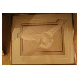 Calvin Nicholls 536/3000 Art piece1992 Signed Calvin Nicholls 536/3000 Art piece1992 Signed