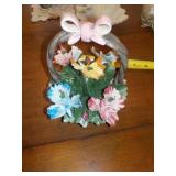 Vintage Capodimote Porcelain Bouquet Vintage Capodimote Porcelain Bouquet