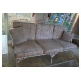Wrought Iron Couch 69.5' long Wrought Iron Couch 69.5' long
