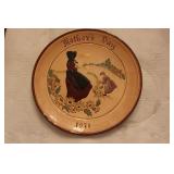 Vintage Glen View Pottery 1971 Mothers Day Plate Vintage Glen View Pottery 1971 Mothers Day Plate