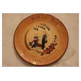 Vintage Glen View Pottery 1972 Mothers Day Plate Vintage Glen View Pottery 1972 Mothers Day Plate