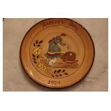 Vintage Glen View Pottery 1974 Mothers Day Plate Vintage Glen View Pottery 1974 Mothers Day Plate