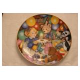 Franklin Mint 1985 ' Teddy's Birthday Party' Plate Franklin Mint 1985 ' Teddy's Birthday Party' Plate