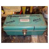 Vintage Metal Tool Box w/contents Vintage Metal Tool Box w/contents