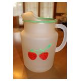 Frosted Glass Pitcher Frosted Glass Pitcher