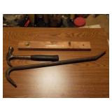 Crowbar Hammer and Level Crowbar Hammer and Level