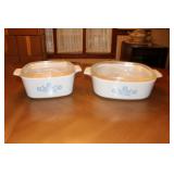 Corning Ware Casserole dishes w/ lids Corning Ware Casserole dishes w/ lids