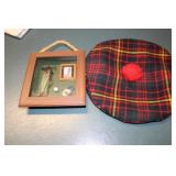 Hat and Golf shadow box hanger Hat and Golf shadow box hanger