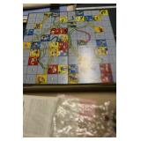 Snakes and Ladders Somerville Games s-503 1930's Snakes and Ladders Somerville Games s-503 1930's