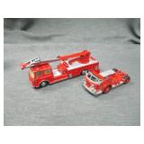 Corgi Major firetrucks.