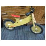 Runners wooden bike