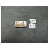 Train "Young America 1834 money clip
