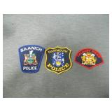 police patches .