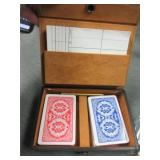 travel playing cards set