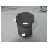 Chevrolet baseball hat.