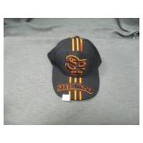 San Francisco baseball hat.