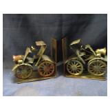 vintage vehicle bookends