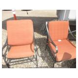 wrought iron chairs
