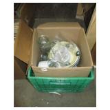 Box of various dishes