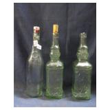 glass bottles