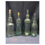 glass bottles