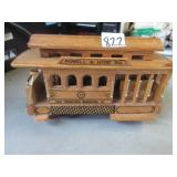 Wooden trolly