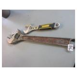 Adjustable wrenches