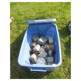 Electrical Box Lot & Tote