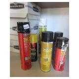 Expanding foam, spray and bond