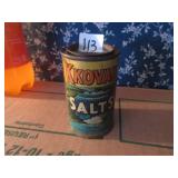 Salt tin