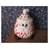 Santa cookie jar