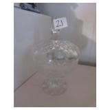 Covered candy dish