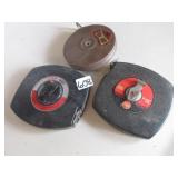 100' tape measures