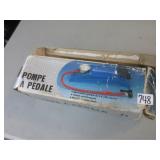 Foot pump