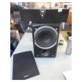 Sub woofer and center channel