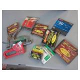 Staplers and staples